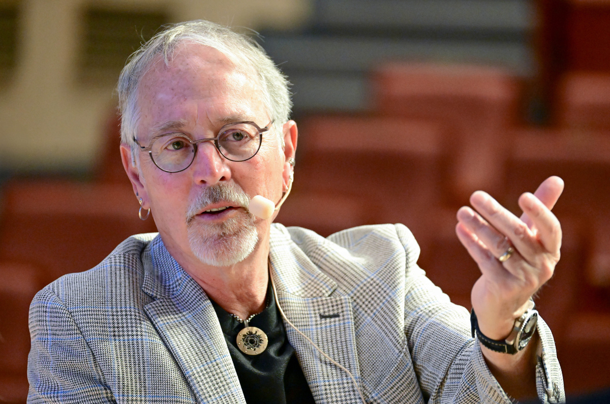 Сэм Ричардс, профессор Университета штата Пенсильвания, дал интервью газете The Korea Herald в Сеуле 3 ноября. (Ли Сан Соп/The Korea Herald)