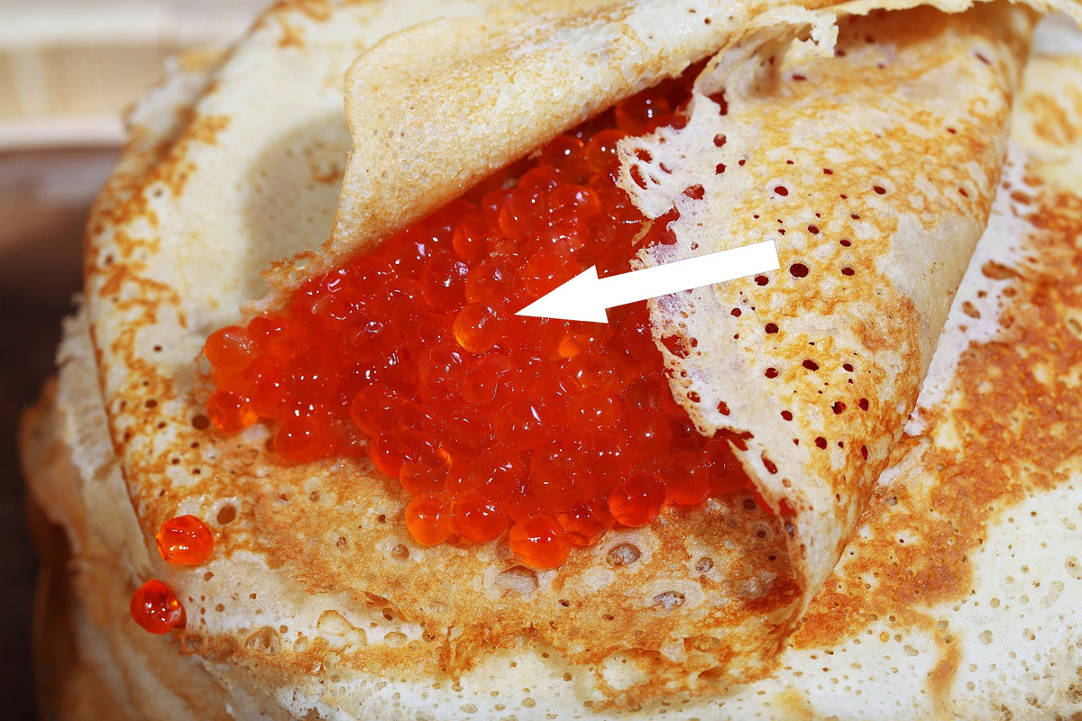    Блины с икрой — символ роскоши или демократичный перекус