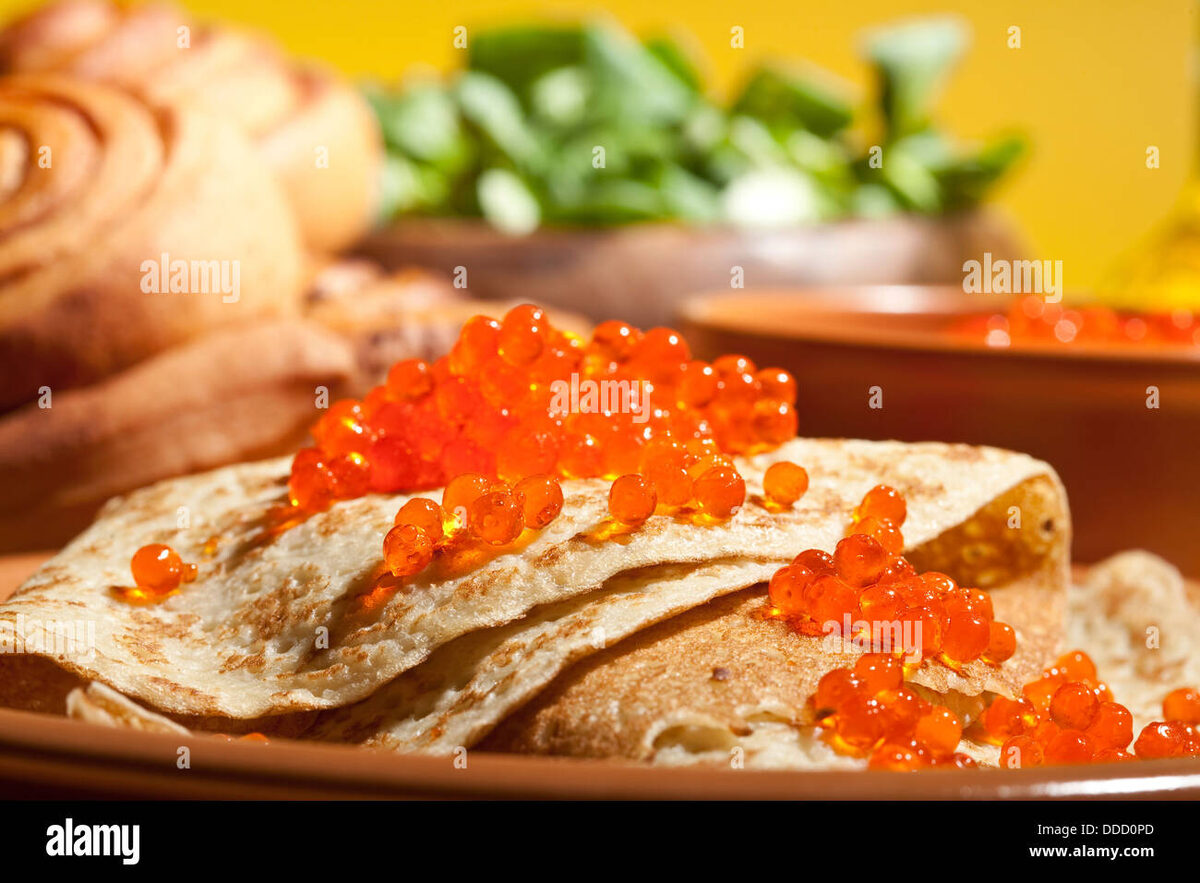    Блины с икрой — символ роскоши или демократичный перекус