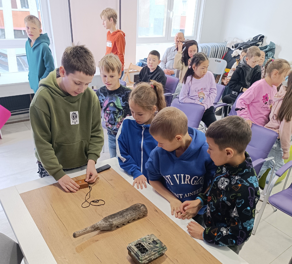 Встреча с юными спортсменами