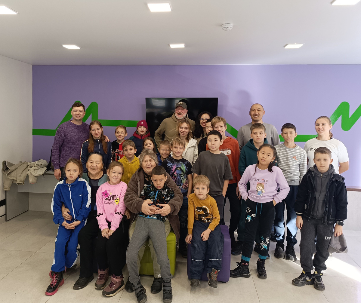 Встреча с юными спортсменами