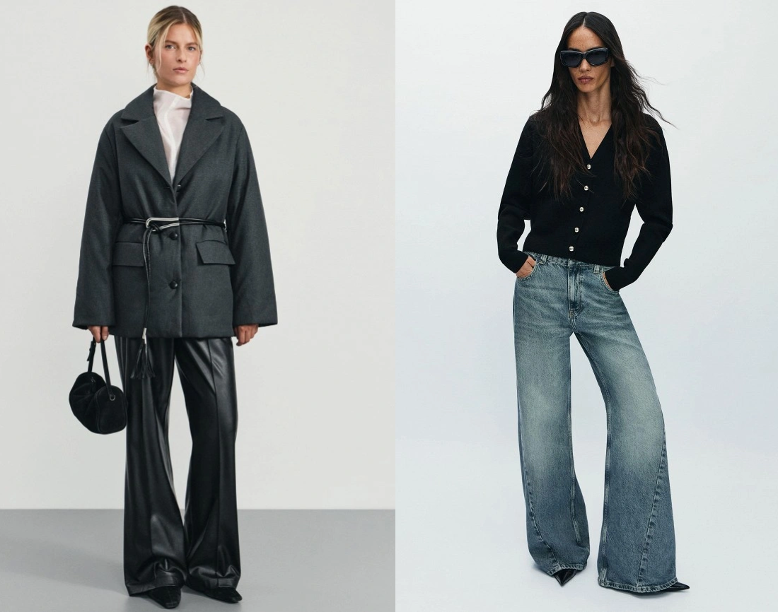 Примеры приталенных силуэтов из коллекции Zarina. Источник фото: lamoda.ru