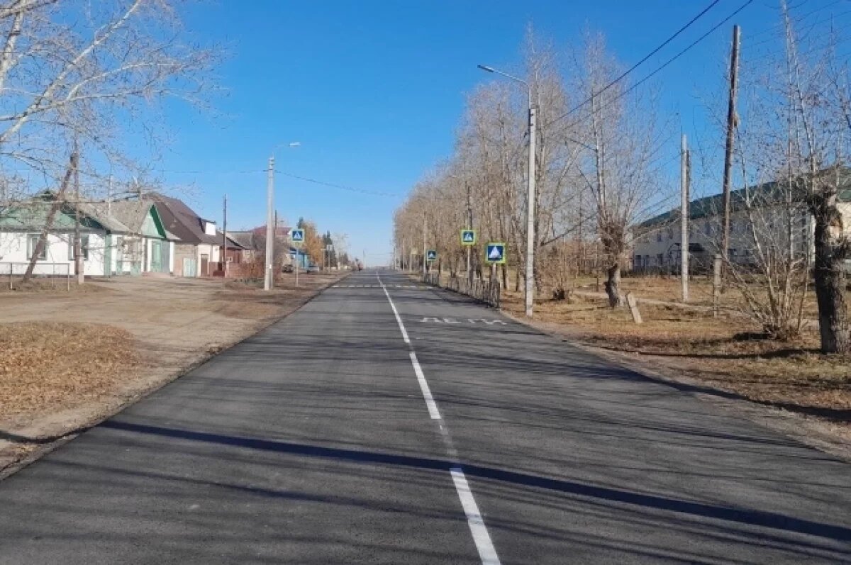    В Алтайском крае отремонтировали участок трассы Юдиха-Славгород