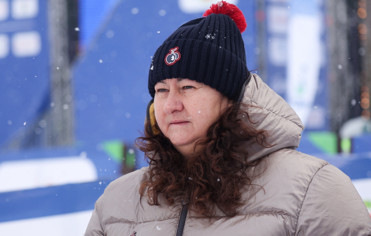    Глава Федерации лыжных гонок России Елена Вяльбе  Егор Алеев/ТАСС