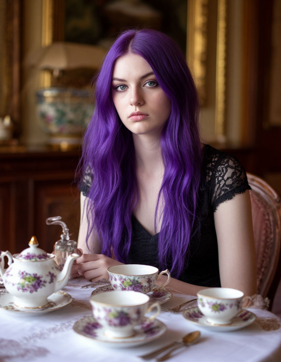 Неожиданная гостья - Людмила картинка создана нейросетью по заданию автора