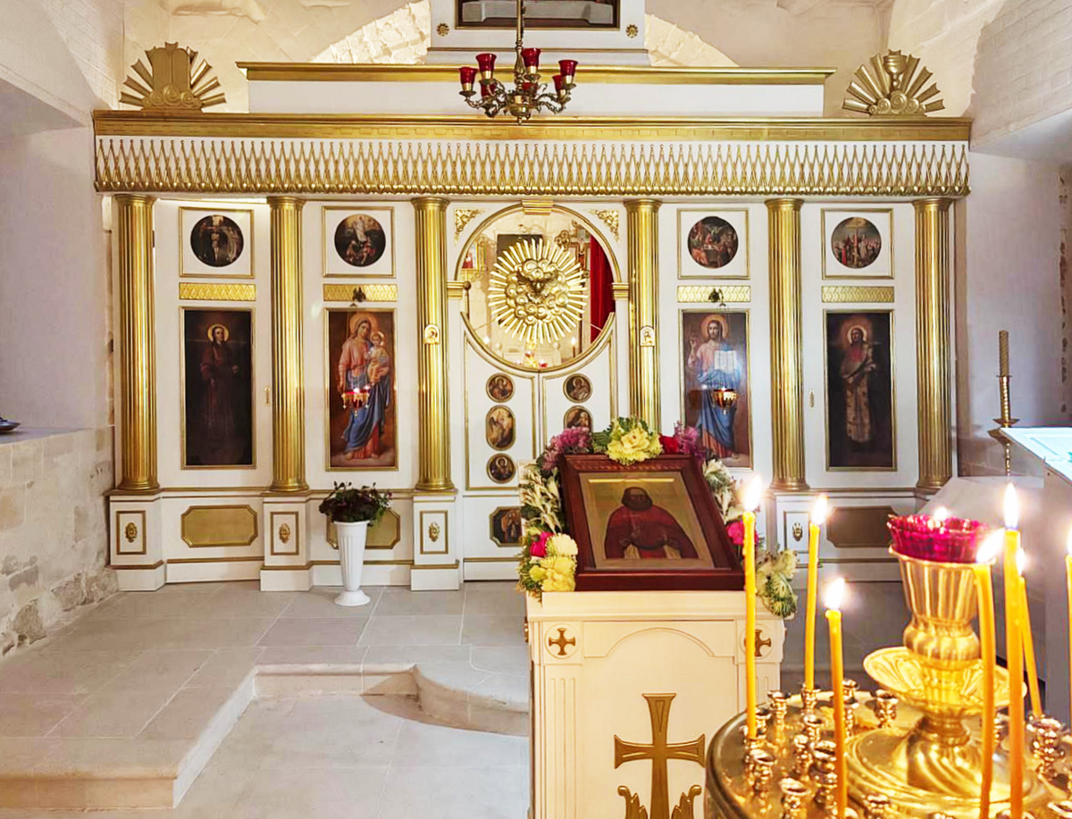 Крестовоздвиженский храм, село Марьинка