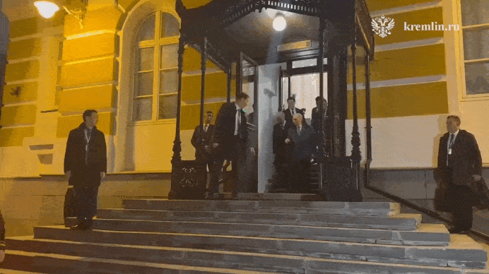 Так закончился первый день визита Касым-Жомарта Токаева в Москву. Видео: Kremlin.r