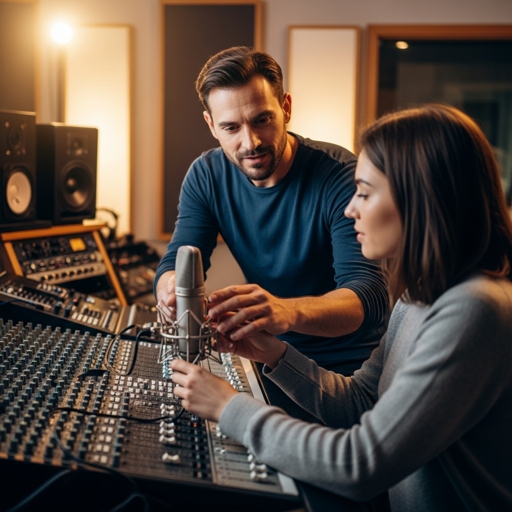 Подготовка к первой записи в студии