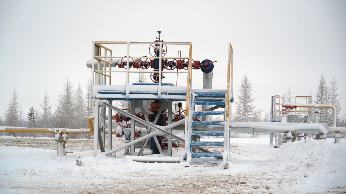 Эксплуатационная газовая скважина № 4С