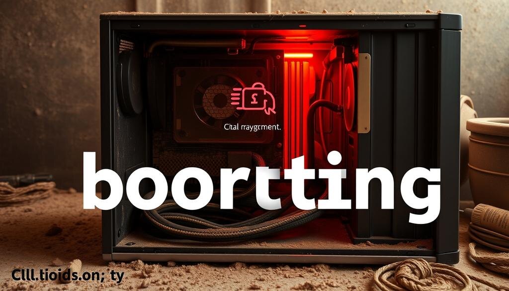    иллюстрация медленного запуска компьютера