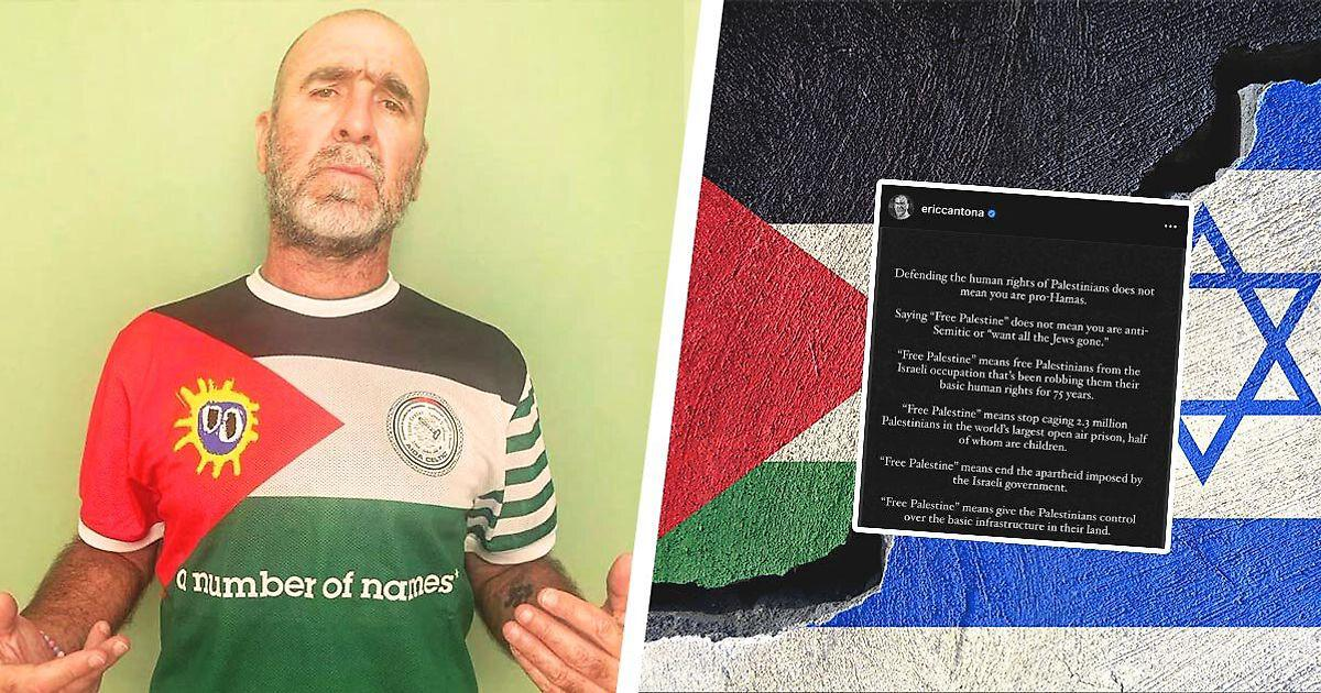 Эрик Кантона поддерживает Палестину