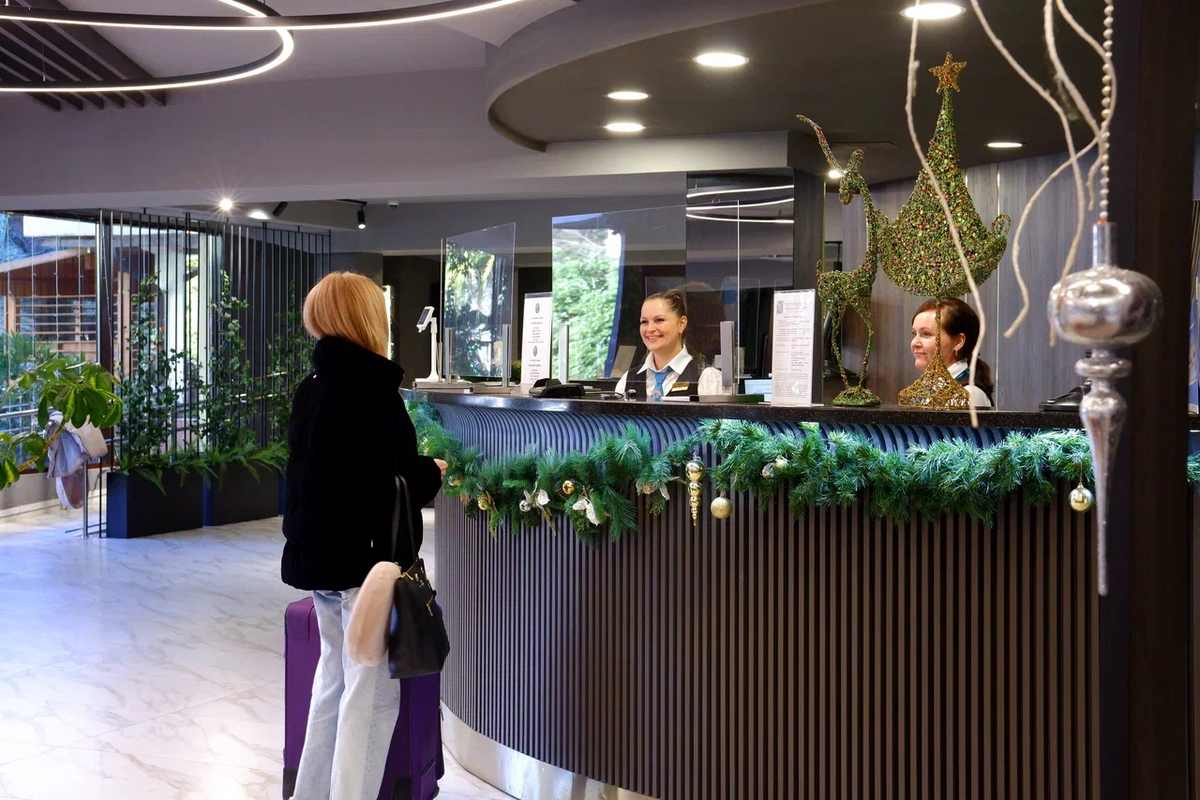 Стойка ресепшн в Бургасе