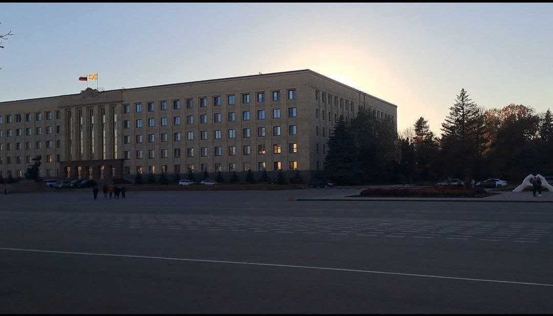 Нынешняя площадь Ленина в Ставрополе, где до революции находился рынок.