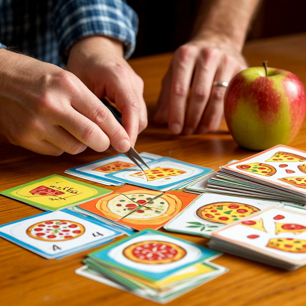 Подготовка — это уже половина веселья! Распечатайте, вырежьте — и ваша уникальная обучающая игра готова.