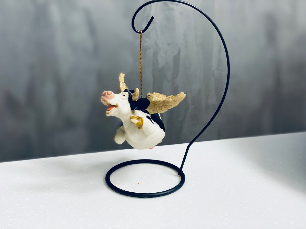 Даже коровы могут летать, если правильно рассчитать траекторию. 