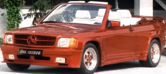 Mercedes 190 кабриолет от ABC Exclusive