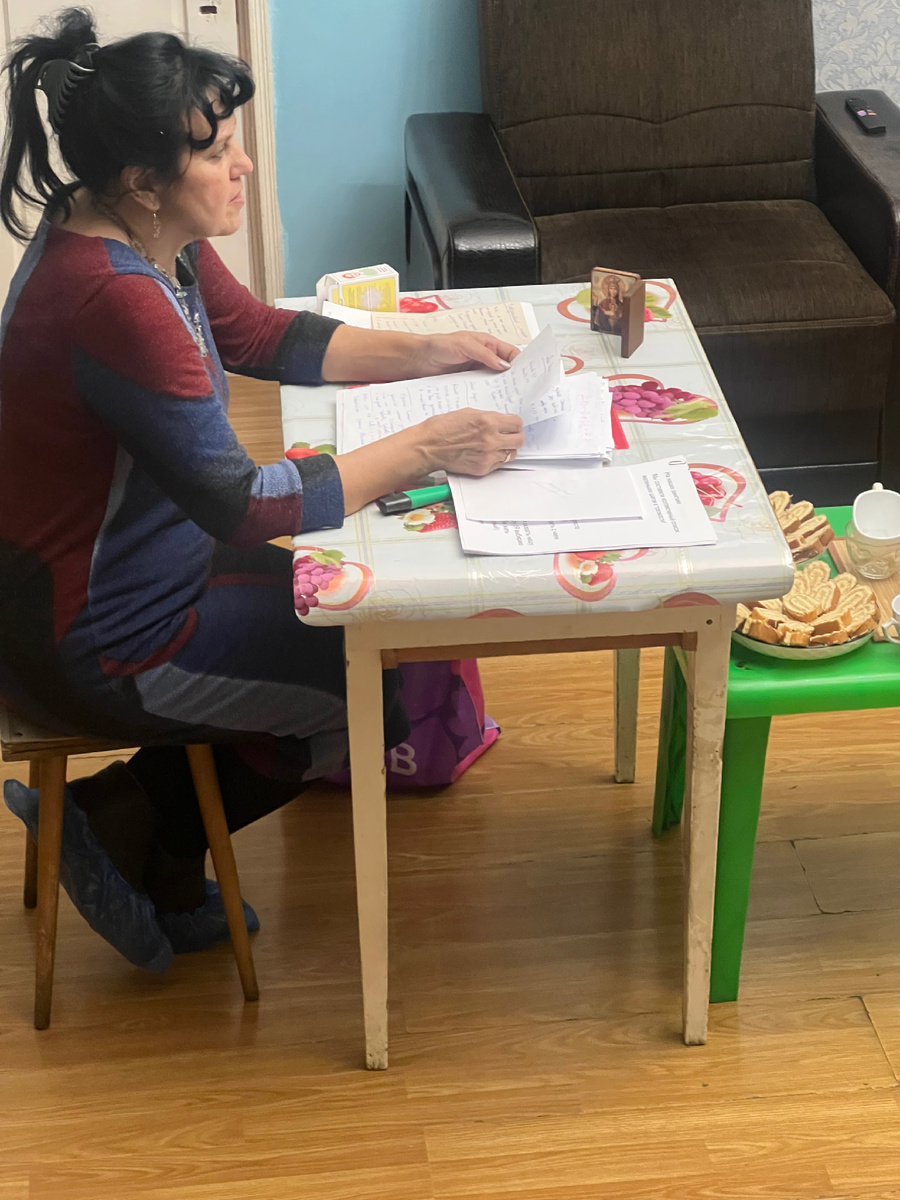 Психолог на территории Рабочего дома БФП «Урал»