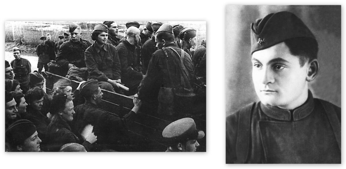     Советские физкультурники уезжают на фронт / Борис Галушкин / ГЦОЛИФК