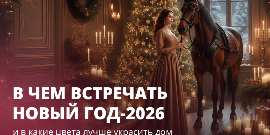 В чем встречать Новый год-2026 и в какие цвета лучше украсить дом