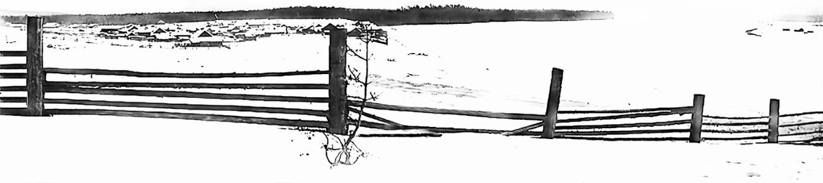 Вид на деревню Хая. Снимок конца 70-х годов XX века. Фото из архива семьи Безруких