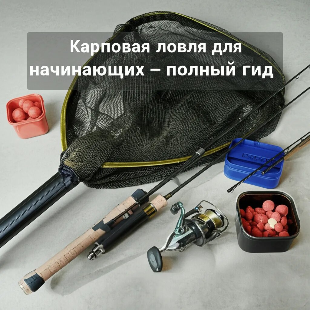    Карповая ловля для начинающих – полный гид Михаил Обзоров