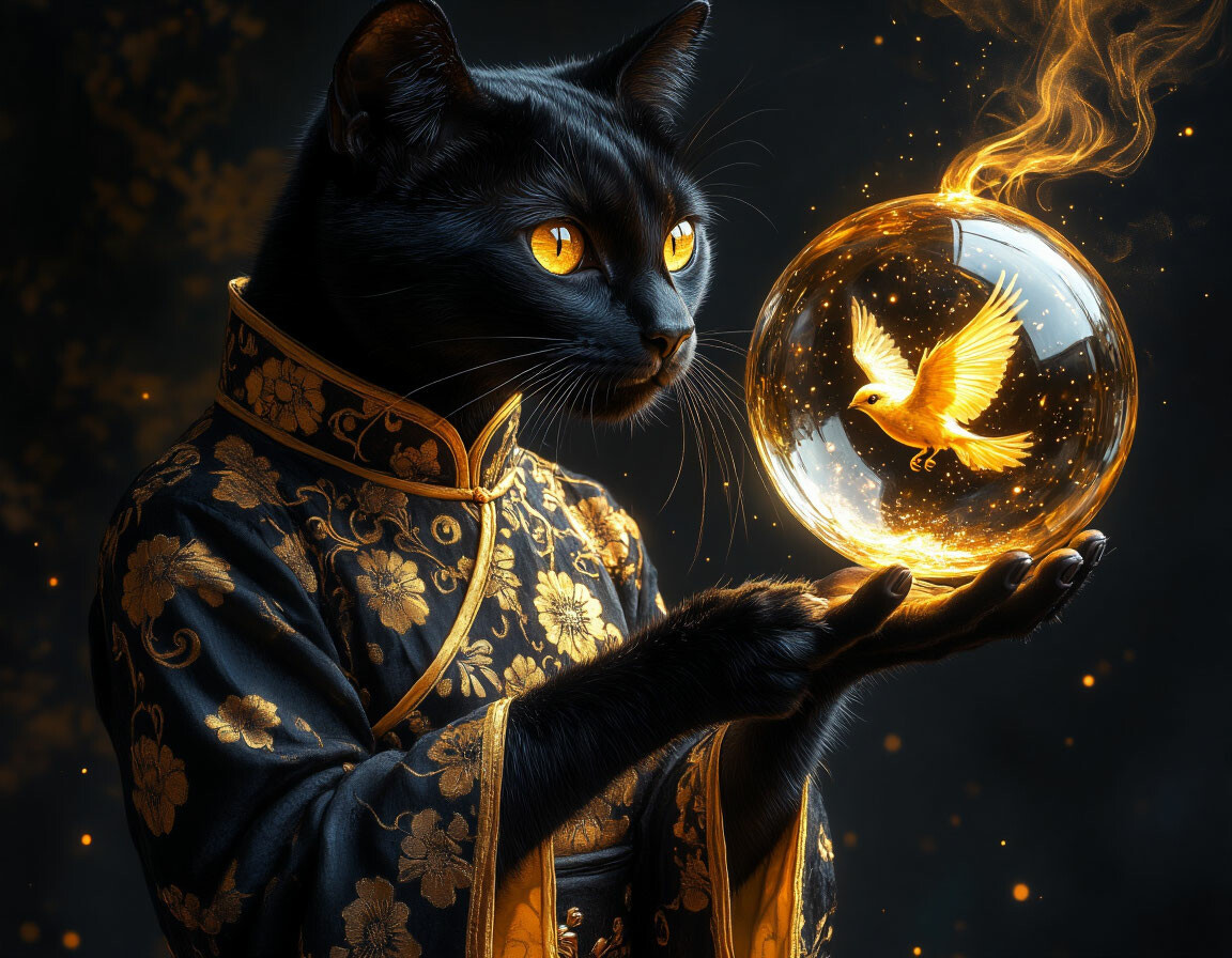 Кошки любят птичек, ведь так?