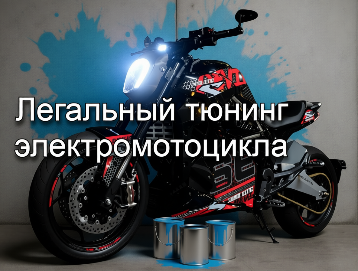 Тишина и мощь. Современный электромотоцикл – девайс, который можно и нужно улучшать.