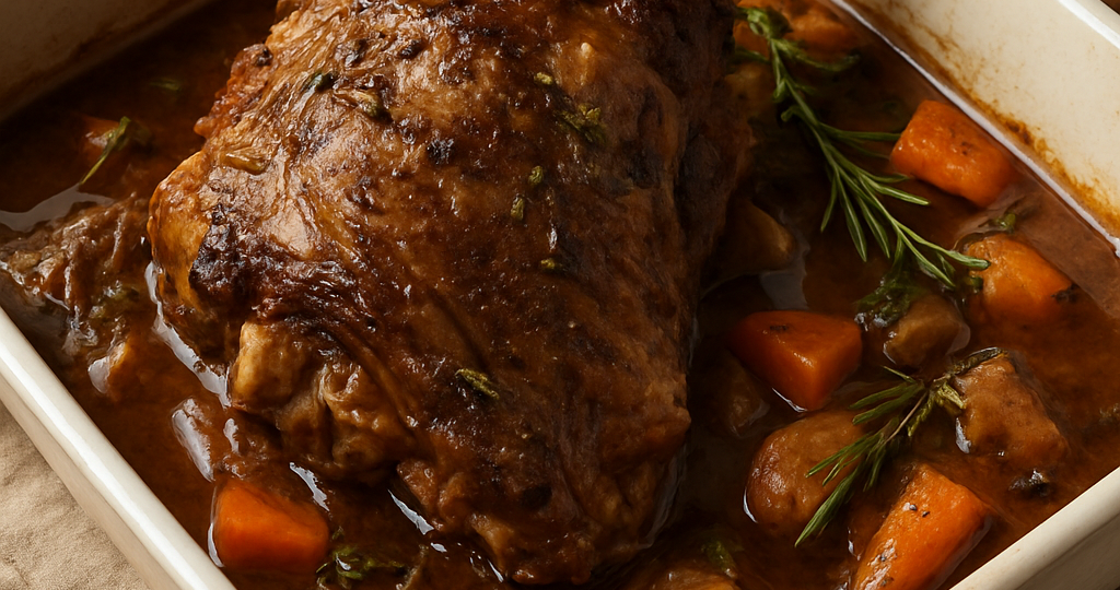 🥩 Баранья голяшка в духовке — когда аромат Востока встречается с теплом домашнего очага