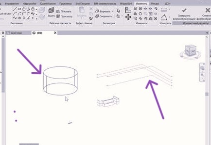 Изучение Revit всегда начинается с таких простых форм