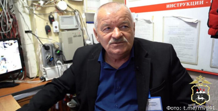 Героический Олег Лукьяненко / Фото: пресс-служба УМВД России по Камчатскому краю