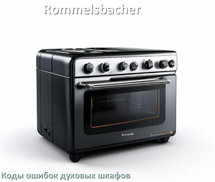 
Духовой шкаф Rommelsbacher ошибки коды что означает F01, F24, F12, E011, Loc, F03