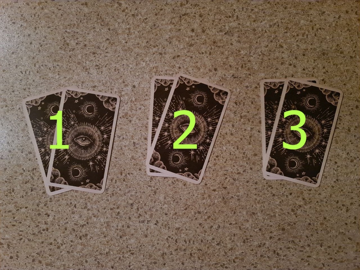 Позиции расклада. Фото автора