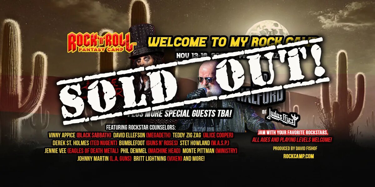 Rock 'N ' Roll Fantasy Camp Poster