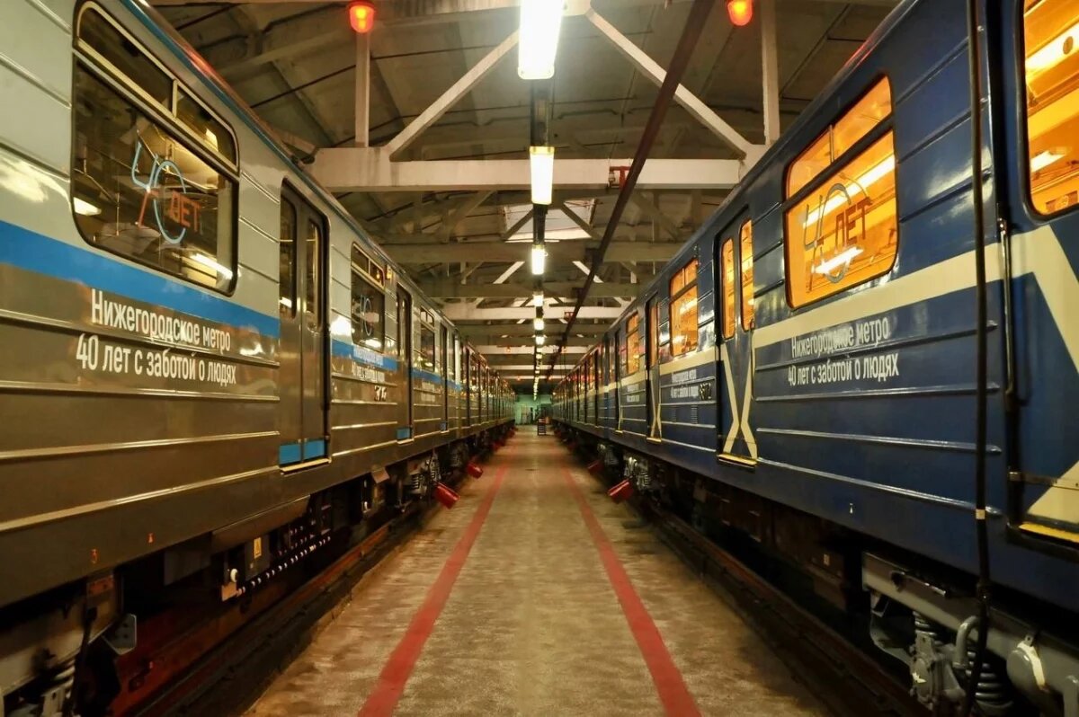    Нижегородский метрополитен отмечает 40-летие