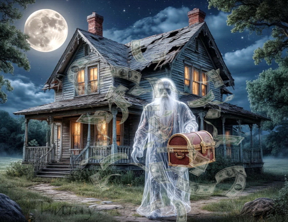 Злыдень выносит из дома человека достаток: все деньги и финансовую удачу