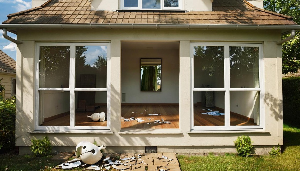 Идеальный фасад, а за ним – пустота и разруха...