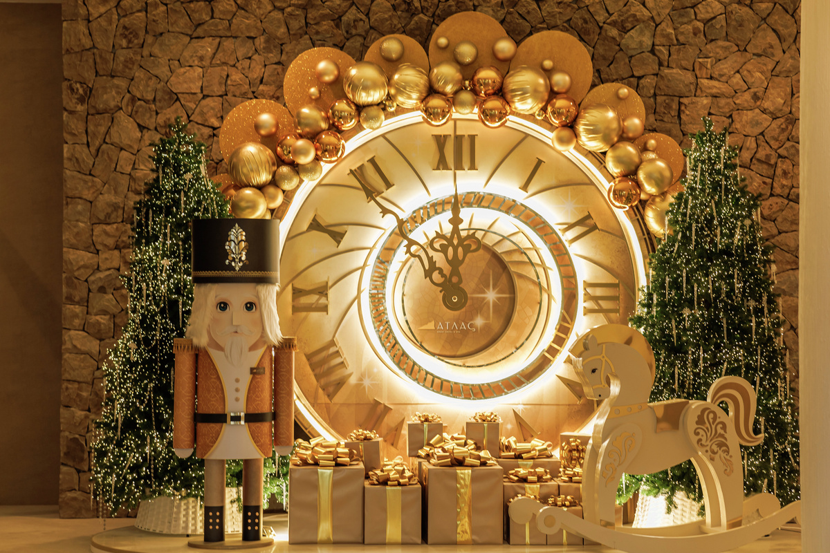 Новый год в апарт-отеле «Атлас» // Фото предоставлено отелем