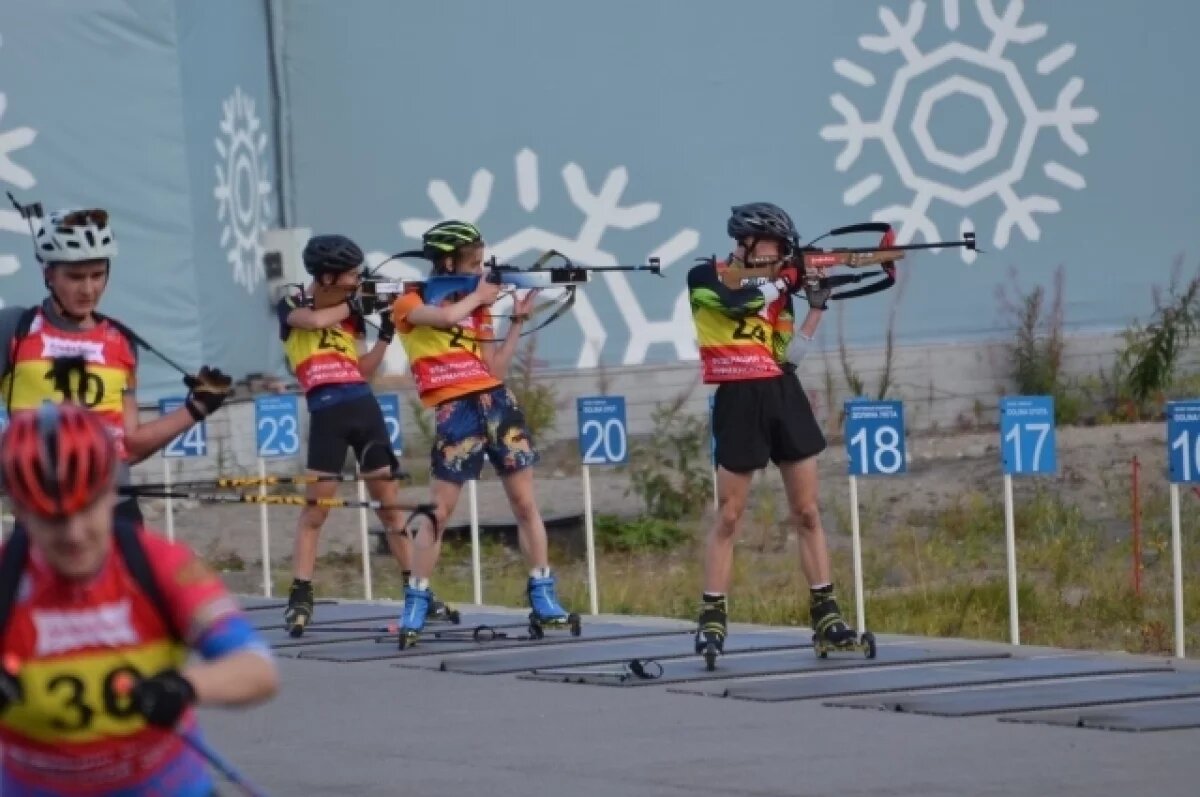    В Чебоксарах открыта современная лыжероллерная трасса со стрельбищем