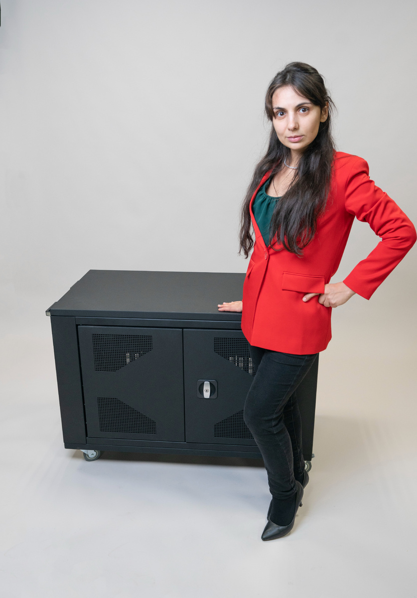 Тележка для хранения и зарядки ноутбуков DES Schoolbox-16