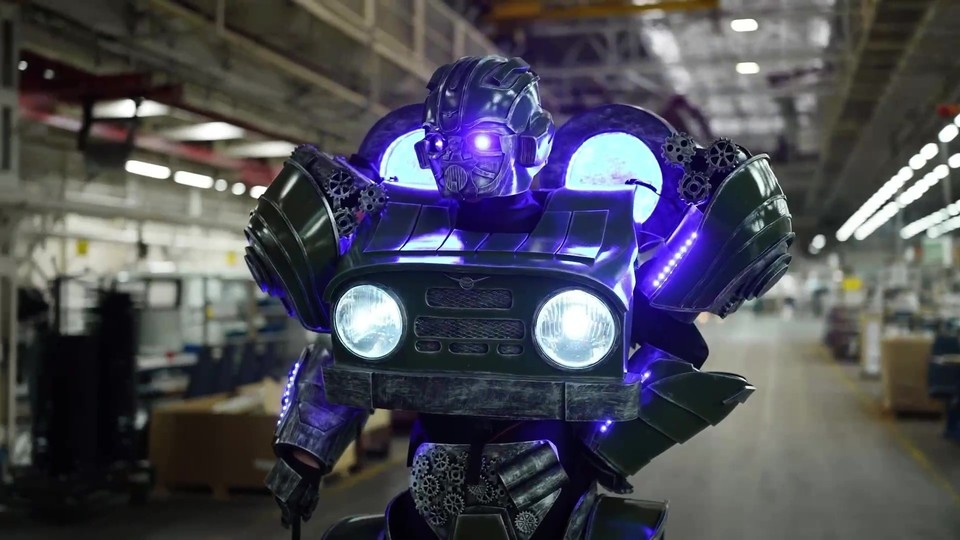    Ульяновская хоккейная команда «Волга» показала зрителям новый талисман клуба | ФОТО: скриншот с видео