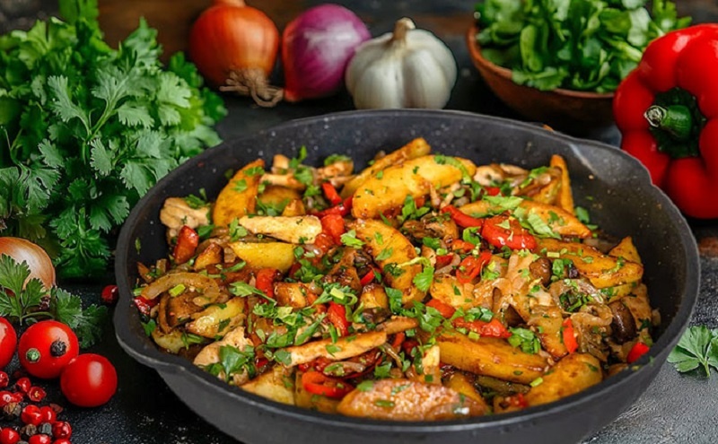 Оджахури по-тбилисски: готовим главное грузинское блюдо по особому рецепту 