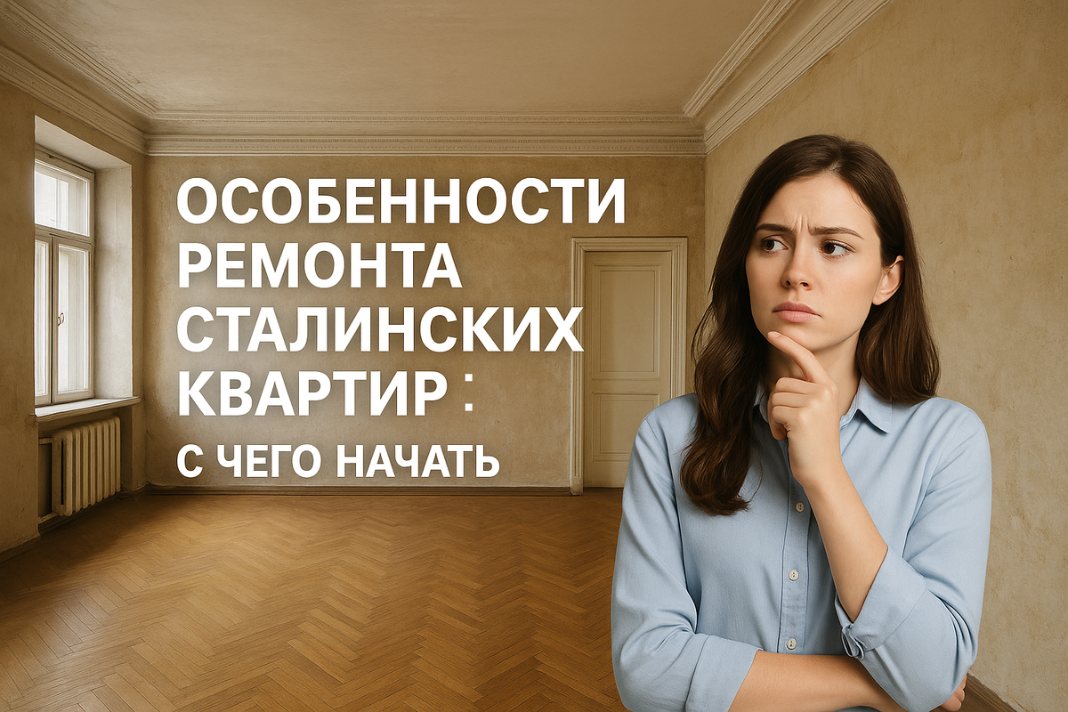 Ремонт сталинки под ключ - Сталинки.рф
