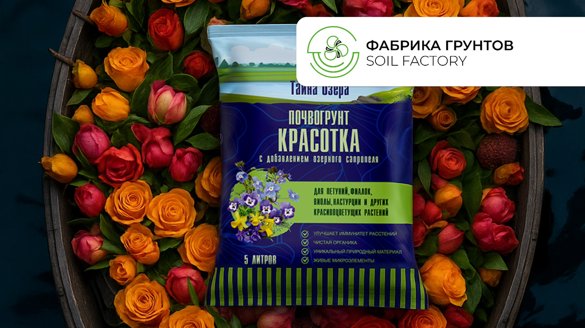 Почвогурнт из линейки «Тайна озера»