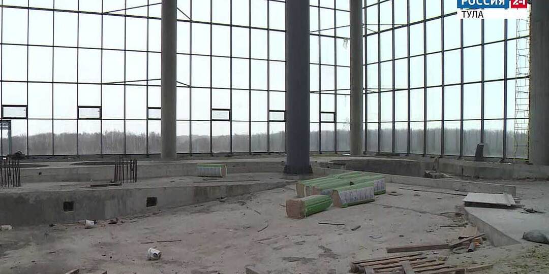 Тульский аквапарк принял гостей задолго до открытия