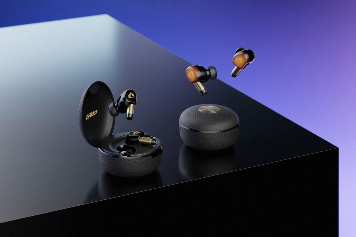     JVC показала Victor WOOD Master: флагманские TWS с функцией самовосстановления