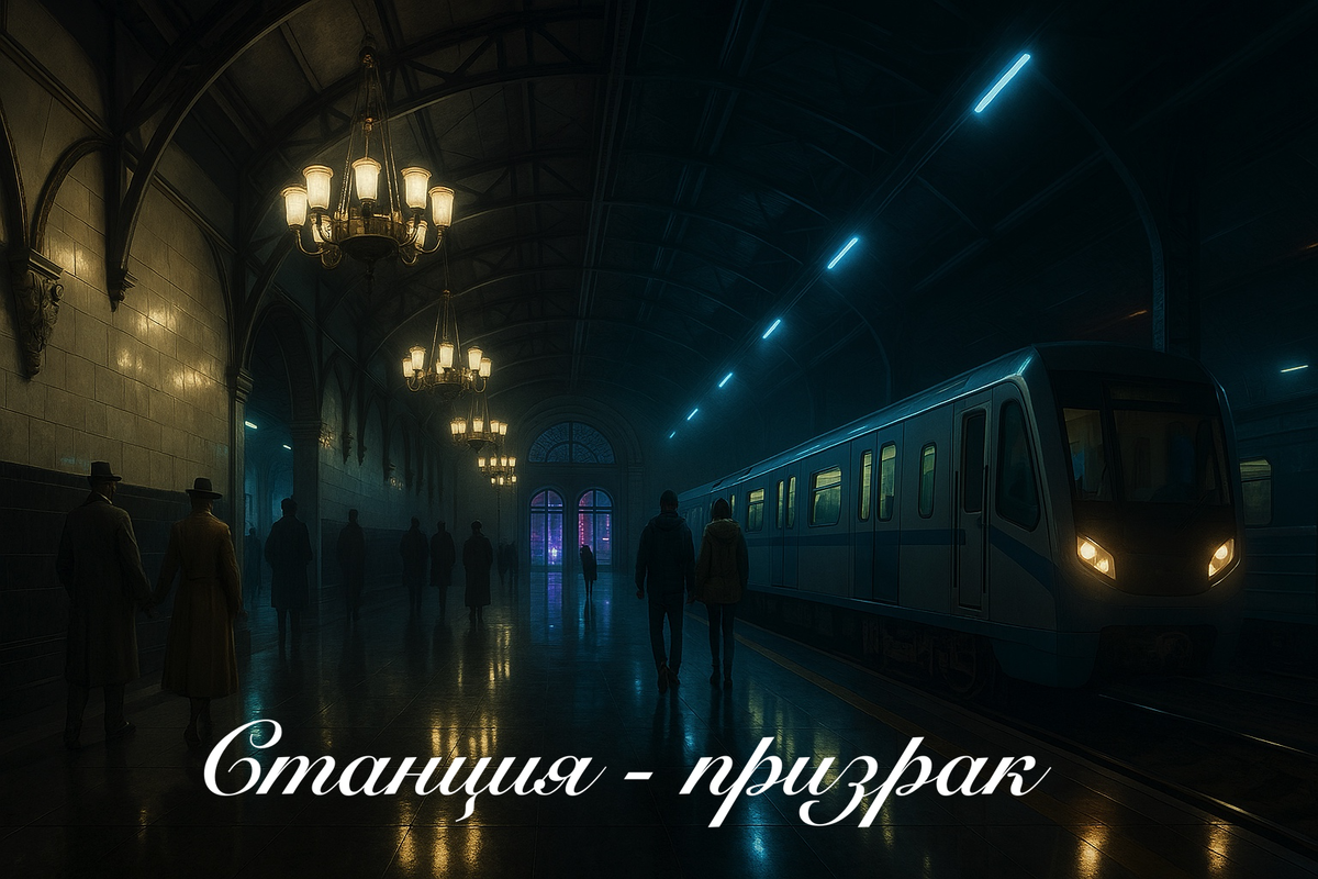 Художественный нейро-арт коллаж