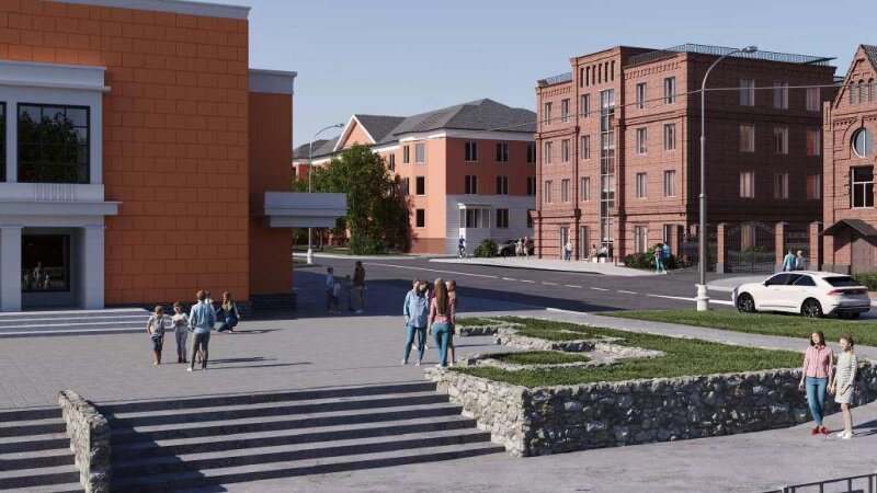     Проект гостиницы на ул. Никитина, 80. Вариант 2. «Альфа-Проект»