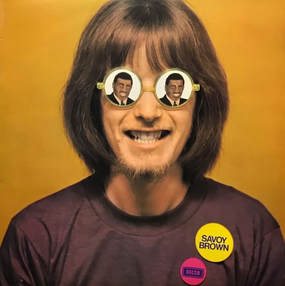 европейская версия обложки альбома SAVOY BROWN «Getting to the Point» © 1968 - Decca 