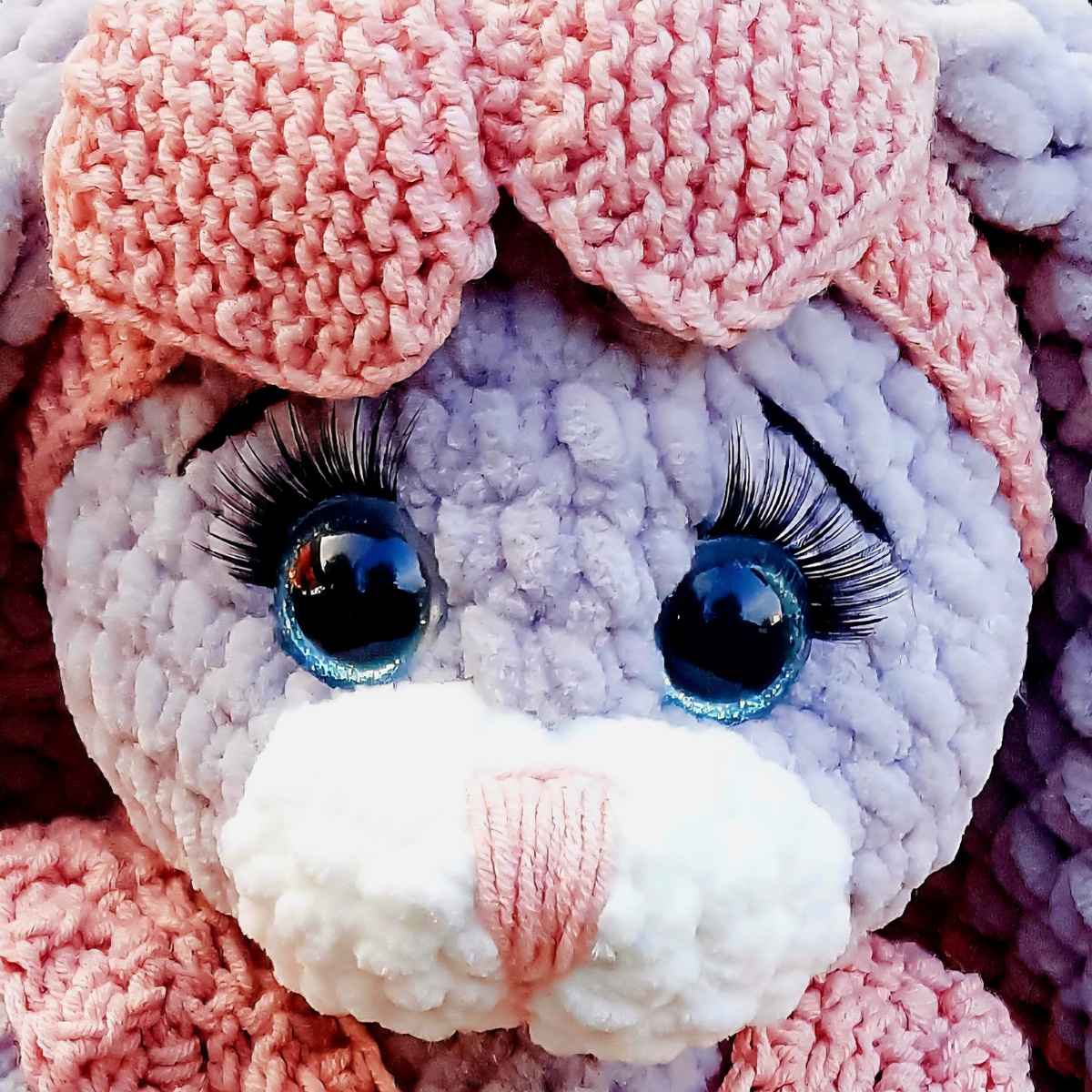 Фото настоящее, мой первый заяц, которого сама придумала когда-то 