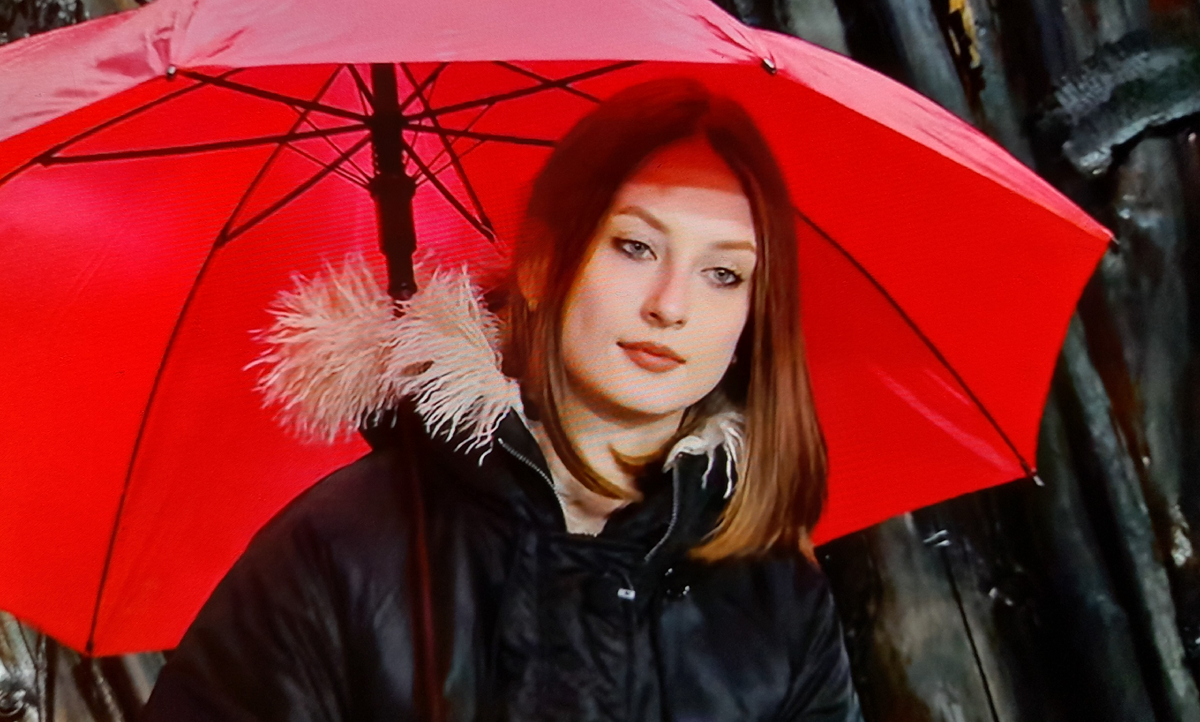 Лиза Крымкина (фото из эфира на «Okko»)